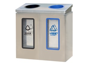 透明分類果皮箱