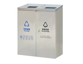 方形垃圾桶單桶