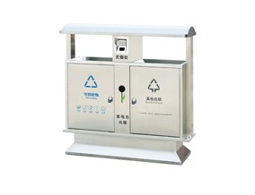 戶外分類果皮箱