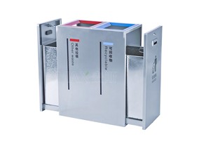 抽拉式分類果皮箱