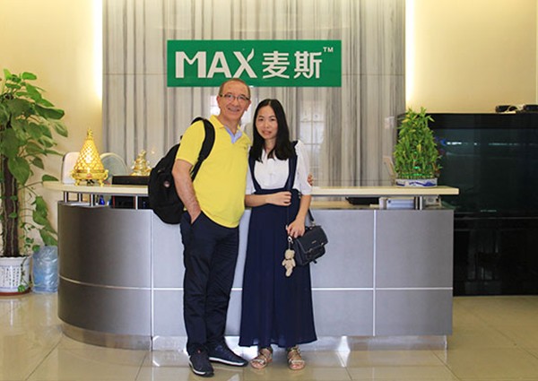 麥斯快訊：土耳其客戶蒞臨麥斯環保參觀合影