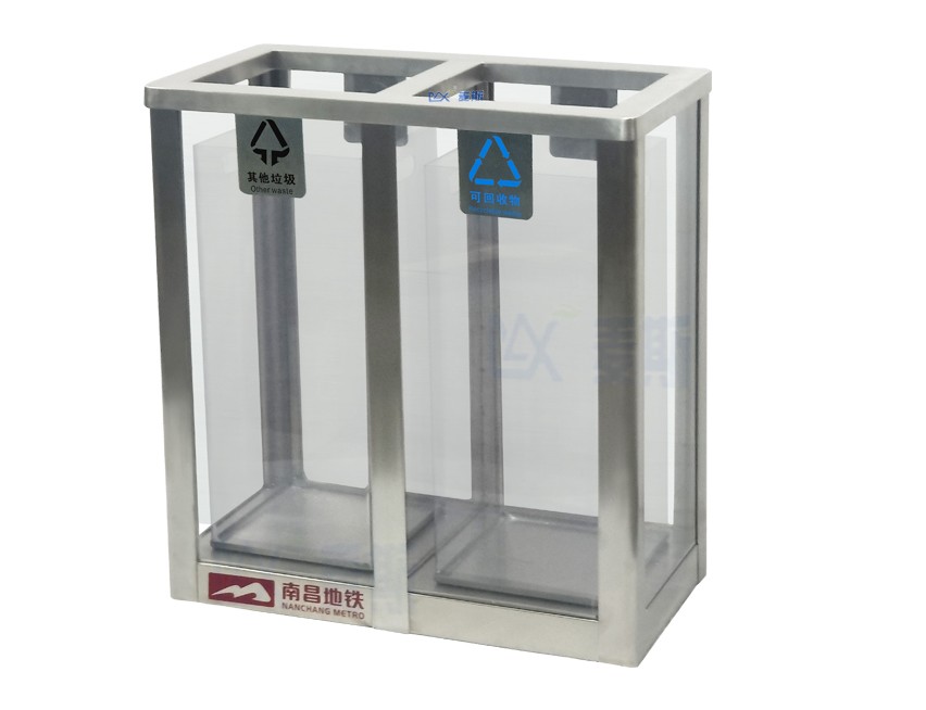 透明分類果皮箱